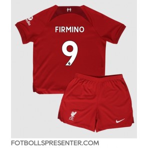 Liverpool Roberto Firmino #9 Hemmatröja Barn 2022-23 Kortärmad (+ korta byxor)